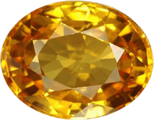 Gemstone Png Image - 3 Carat Yellow Sapphire