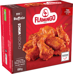 Buffalo Chicken Wings - Flamingo Chicken Wings Spicy Png