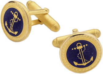 Anchor U0026 Rope Cufflinks Transparent Png - Stickpng Cufflinks Png