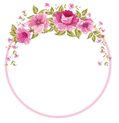 Flowers Rose Clip Art - Transparent Png Border Flower