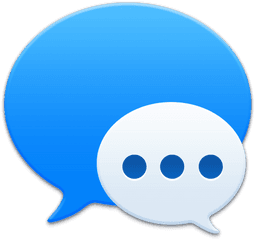 Apple Messages Icon - Blue Messages App Icon Png