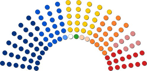 Open - Halftone Circle Abstract Png Clipart Full Size Senate Democrats Vs Republicans 2019