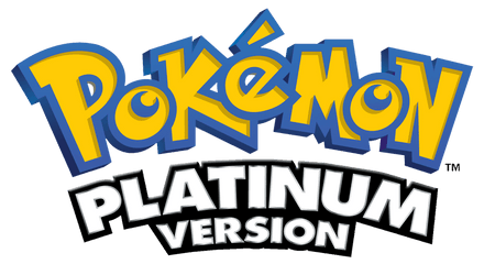Logo For PokÃ©mon Platinum - Pokemon Platinum Logo Png