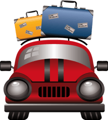 Travel Car Png Icon - Travelling By Car Icon