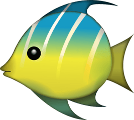 Tropical Fish Emoji Icon File HD - Free PNG