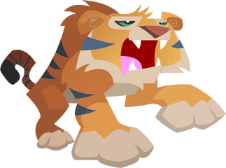 Animal Jam Arctic Wolf Wallpaper - Animal Jam Tiger Png