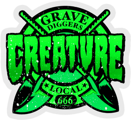 Creature Grave Diggers Decal 3x3 - Creature Png