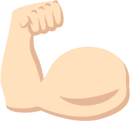 The Best Free Flexed Vector Images - Emoji De Musculos Png