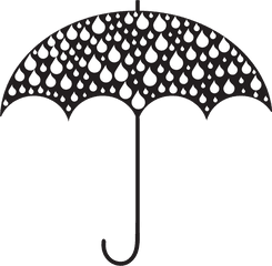 Download Clipart Rain Drops - Rain Drops Clip Art Rain Drop Clip Art Black And White Png