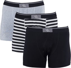 3 Pack Fitted Boxer Shorts - Underpants Png