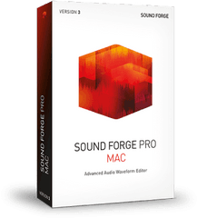 Sound Forge Pro Mac 3 U2013 Recording Editing Mastering - Sound Forge Pro Mac 3 Png