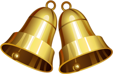 Hd Christmas Bells Clipart Png Image - Bell Transparent New Years