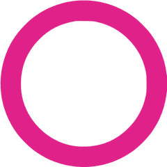 Barbie Pink Circle Outline Icon - Free Barbie Pink Shape Icons Purple Circle Outline Transparent Png