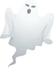 Ghost Transparent Clipart - Transparent Background Ghost Png