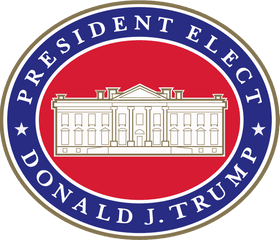 Presidential Transition Of Donald Trump - Trump White House Logo Png