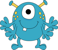 Blue Monster Photos - Free PNG