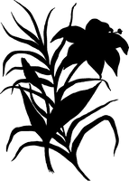 Flowers Silhouette Free Clipart HQ - Free PNG