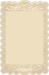 This Is The Lace Frame That I Made From - Vintage Lace Frame Png