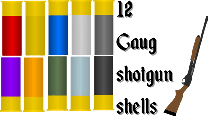 Shotgun Shell Clipart Hd Png Download - Clip Art