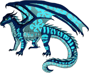 Seawing Dragon Wings Of Fire Clipart - Fanart Seawing Wings Of Fire Png