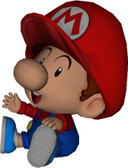 3ds - Super Smash Bros For Nintendo 3ds Baby Mario Trophy Smash Bros Baby Mario Png