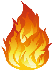 Fire Flames Transparent 23 - Clipart Flames Transparent Background Png