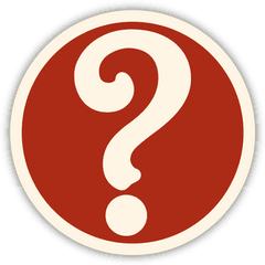 Ponder - Question Mark Brown Png