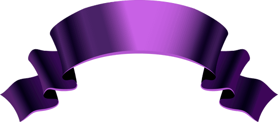 Image Free Download Announcements Clipart Purple - Purple Purple Ribbon Banner Png