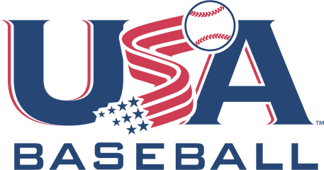 Usa Baseball Logo Png Transparent Svg - Usa Baseball