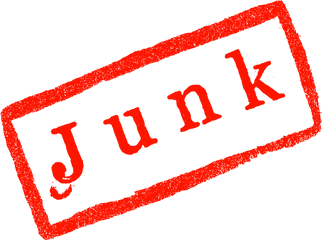 8 Junk Stamp Transparent - Sign Png