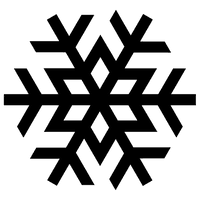 Snowflake Silhouette Png Image