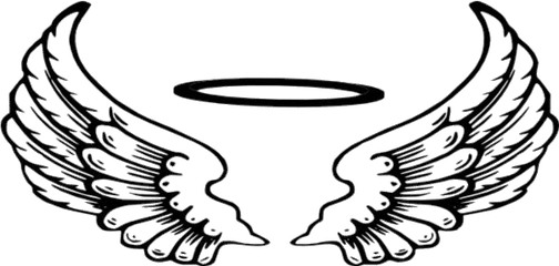 Angel Wings Drawings Png Hd Images - Transparent Angel Wings Outline