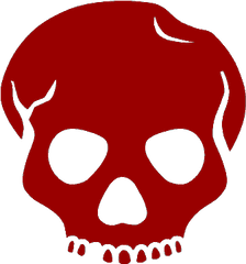 Red Skull Png Image - Jackass Logo Png