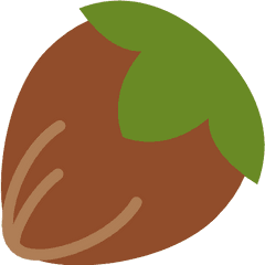 Hazelnut Png Icon - Apple