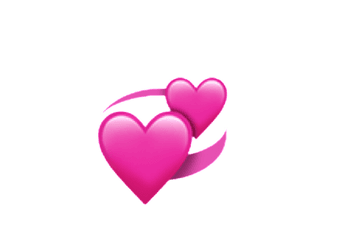 Emoji Hearts Png Transparent - Transparent Background Heart Emoji Png