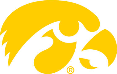 Iowa Hawkeyes Logo Download Vector - University Of Iowa Hawkeye Png