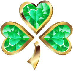 Clipart Banner Clover Transparent - Irish Shamrock Transparent Png