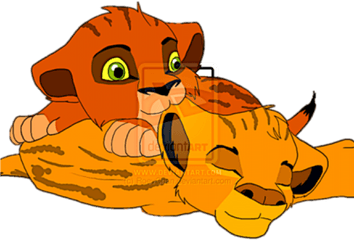 Mufasa And Scar Clipart - Taka And Mufasa Png