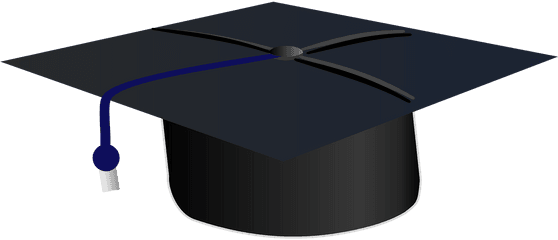 Graduationhatuniversityeducationcollege - Free Image Graduation Cap Clip Art Png