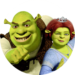 Download Shrek - Shrek And Fiona Png Image With No Shrek And Fiona