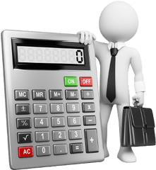 Calculator Png Clipart - Accountant 3d