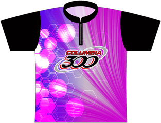 Columbia 300 Bowling Dye Sublimated - Columbia 300 New Png