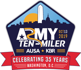 Association Of The United States Army - Army Ten Miler Png