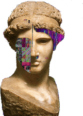 Download Vaporwave Statue Png - Vaporwave Statue Aesthetic Png