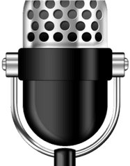 Download Radio Microphone Png Image - Transparent Background Podcast Mic Png