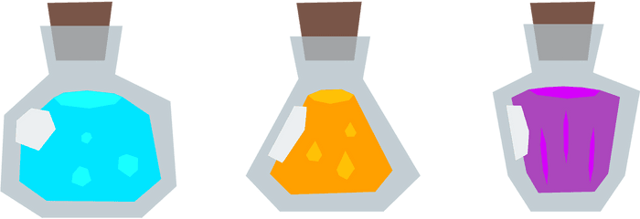 Potions Bottles Fluids - Free Vector Graphic On Pixabay Money Bag Png