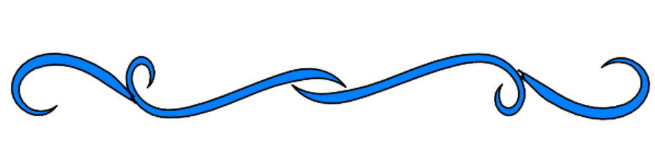 Decorative Line Blue Transparent - Free PNG