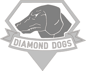 Download Pepakura Papercraft - Metal Gear Solid Diamond Dogs Tattoo Png