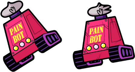 Teen Titans Go Pain Bot Cursor U2013 Custom - Teen Titans Go Pain Bot Png