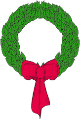 Sun Clipart Transparent Background - Christmas Wreath Clip Art Png